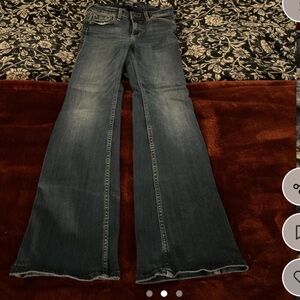 Women's Flared Vintage Hollister Jeans